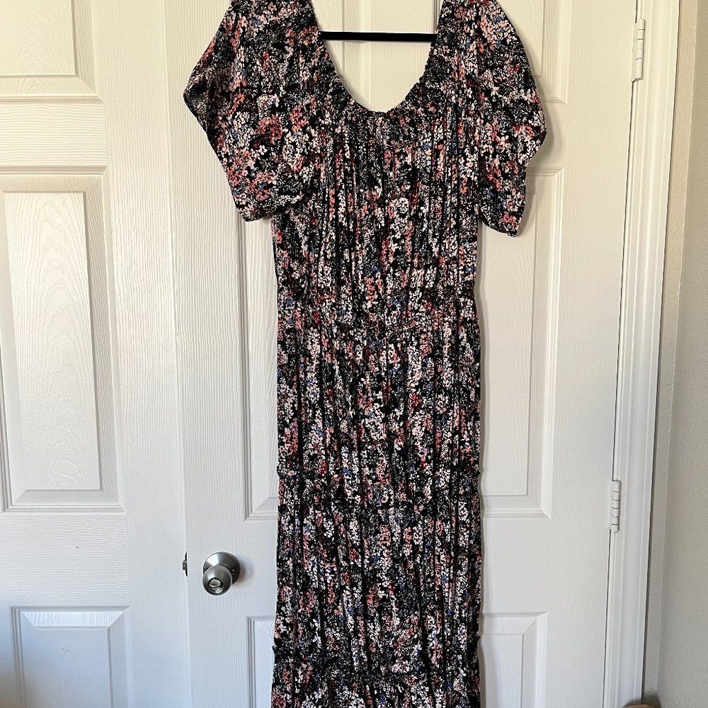 Maurices 2x Tiered Flower dress